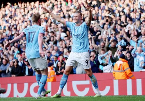 Man City như một cỗ máy hủy diệt.