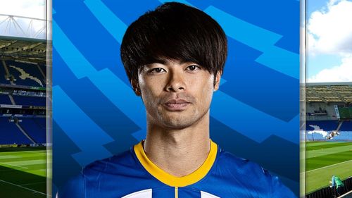 Mitoma được nhiều đội bóng theo đuổi nhờ phong độ ấn tượng. Ảnh: Sky Sports.