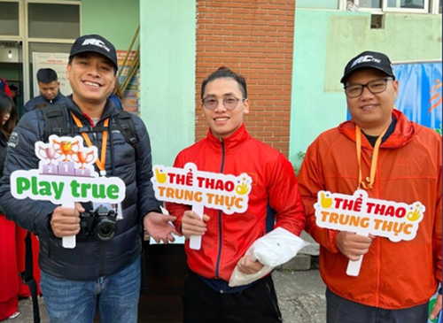 Tuyên truyền phòng, chống doping tới các vận động viên thể thao Việt Nam. Ảnh: QUÝ LƯỢNG