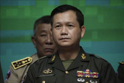 Ông Hun Manet. Ảnh: AP