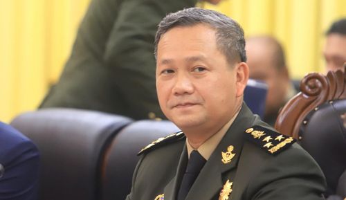 Ông Hun Manet đã được Quốc vương phong hàm đại tướng hôm 17/3/2023.