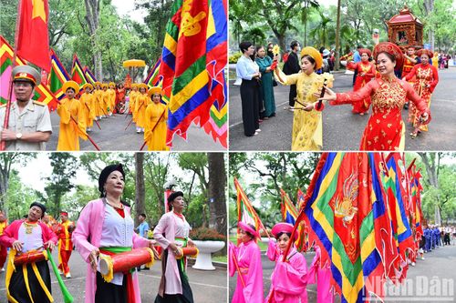 Lễ hội được tổ chức trang trọng với đẩy đủ nghi lễ truyền thống, thể hiện nét đẹp văn hóa trong đời sống nhân dân, qua đó tạo nên sức mạnh đoàn kết, khơi dậy lòng tự hào về truyền thống lịch sử anh hùng.