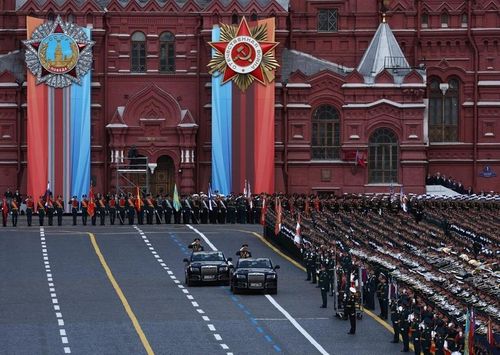 Quang cảnh lễ duyệt binh tại Quảng trường Đỏ ngày 9-5. Ảnh: Sputnik