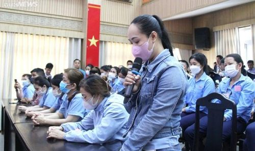 Công nhân các khu công nghiệp ở Đà Nẵng kiến nghị nhiều vấn đề về nhà ở, việc làm với lãnh đạo thành phố.