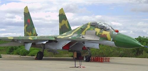 Cuối cùng là biến thể Su-30K, Angola là khách hàng hàng đầu cho các máy bay chiến đấu của Nga ở châu Phi, nước này đã mua 12 máy bay chiến đấu Su-30K với chiếc đầu tiên được giao vào tháng 9/2017.