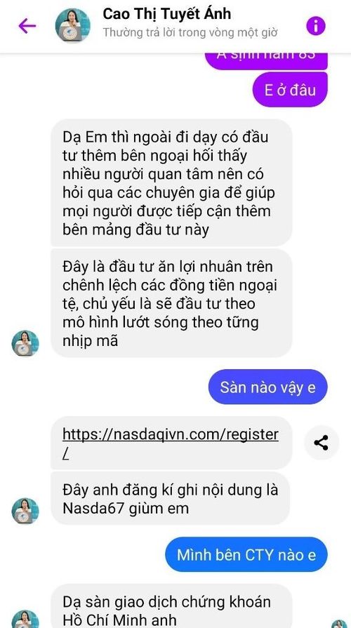 Fanpage tự nhận bên sàn HOSE