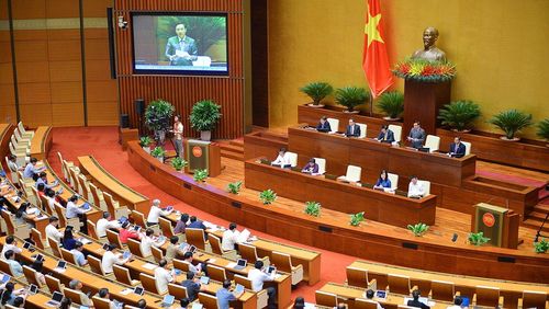 Quang cảnh phiên họp. Ảnh: Hồ Long