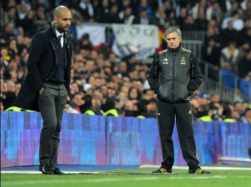 Khi thế giới ngập tràn “kẻ tốt” như Pep Guardiola, người ta chắc chắn sẽ tìm đến những “kẻ phản diện” như Jose Mourinho. (Nguồn: The Sun).