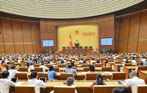 Quốc hội thảo luận tại hội trường sáng 31.5