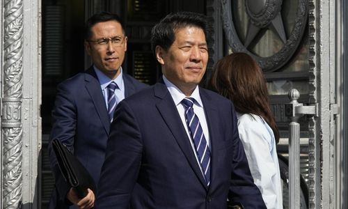 Đặc phái viên Trung Quốc về các vấn đề Á-Âu Lý Huy (Li Hui). Ảnh: Global Times