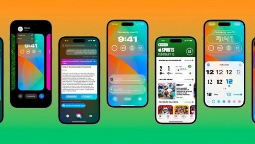 Ảnh minh họa hệ điều hành iOS 17 trên iPhone.