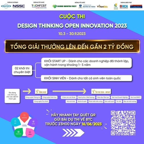 Tổng giải thưởng của Cuộc thi lên đến gần 2 tỷ đồng với 2 khối thi chuyên biệt và các lĩnh vực đa dạng cho các đội thi tham gia.