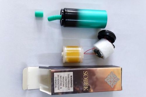 Loại thuốc lá điện tử được phát hiện có tẩm chất ma túy được công an thu giữ