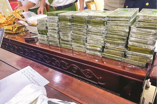 Số lượng ma túy bị bắt giữ ngày càng lớn.