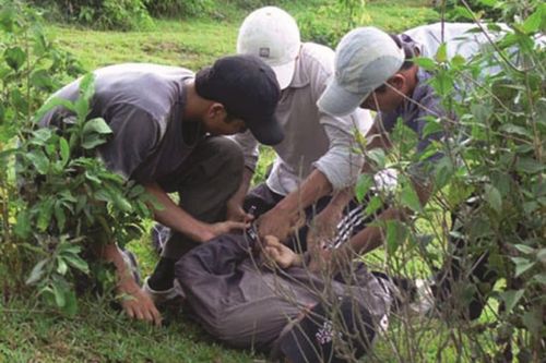 Kiên quyết đấu tranh với tội phạm ma túy.