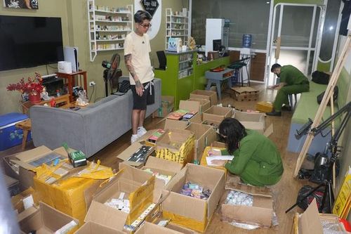 Công an thành phố Vinh phát hiện nhiều đối tượng có hành vi buôn bán, vận chuyển thuốc lá điện tử