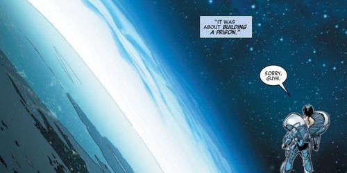  Beyonder phản bội nhóm Avengers để bảo toàn tính mạng trước sức mạnh áp đảo của The Lost One. Ảnh: League of Comic Geek. 