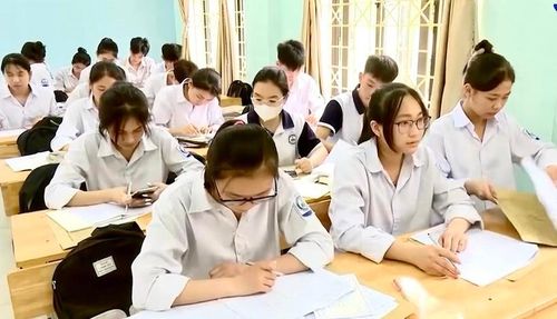 Học sinh các trường đã sẵn sàng bước vào kỳ thi tốt nghiệp THPT năm 2023.