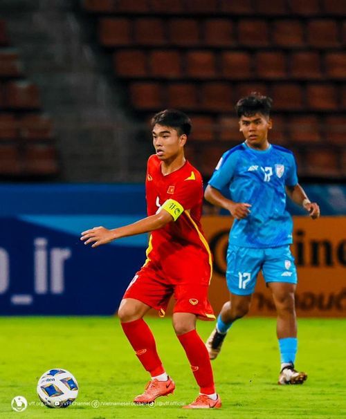 U17 Việt Nam đã chia điểm với Ấn Độ trong trận ra quân ở VCK U17 châu Á 2023. Ảnh: VFF