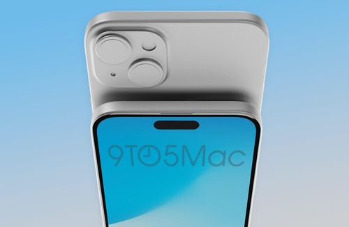 Ảnh dựng của iPhone 15 dựa trên tin đồn. Ảnh: 9to5Mac.