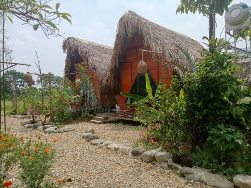 Không gian lưu trú tại các bungalow.