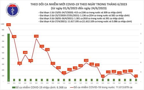  Biểu đồ số ca mắc Covid-19 tại Việt Nam thời gian qua.