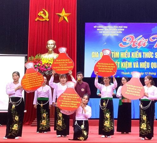 Hoạt động tuyên truyền về tiết kiệm năng lượng của Hội LHPN tỉnh Phú Thọ