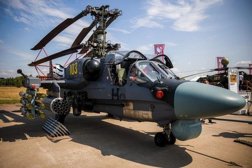  Trực thăng Ka-52M của Không quân Nga. Nguồn Topwar 