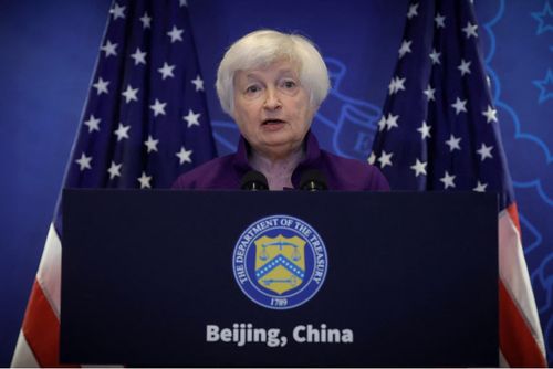 Bộ trưởng Tài chính Mỹ Janet Yellen. Ảnh: Reuters