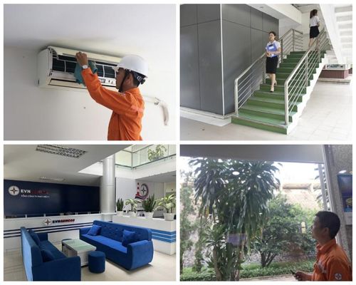 Tắt đèn khu vực lễ tân, sử dụng thang bộ, tận dụng ánh sáng ngoài trời và vệ sinh thiết bị điện
