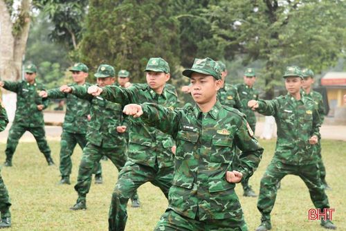 Kết quả huấn luyện, 100% chiến sỹ mới đạt yêu cầu.