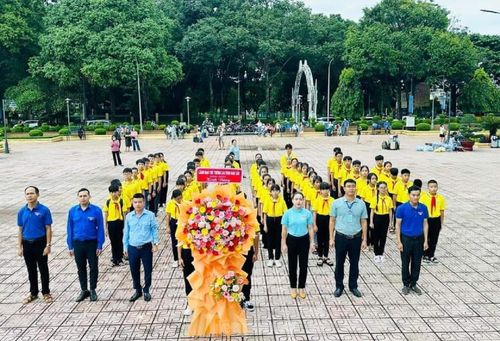 81 học viên là Chỉ huy Đội tiêu biểu của các huyện, thị xã, thành phố trên địa bàn tỉnh tham gia