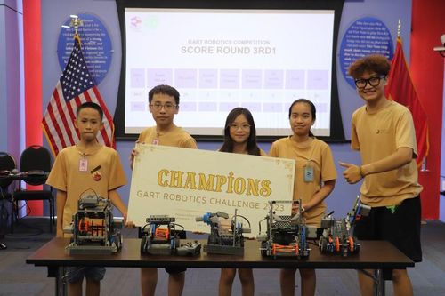Chân dung các nhà vô địch giải đấu GART VEX League.
