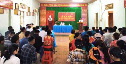 Toàn cảnh Lễ ra mắt mô hình "Bản làng không có ma túy" tại bản Minh Tiến, xã Lượng Minh (Tương Dương). Ảnh tư liệu: Đình Tỷ