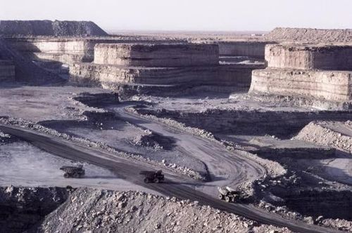 Một mỏ uranium ở Niger. Ảnh: Getty