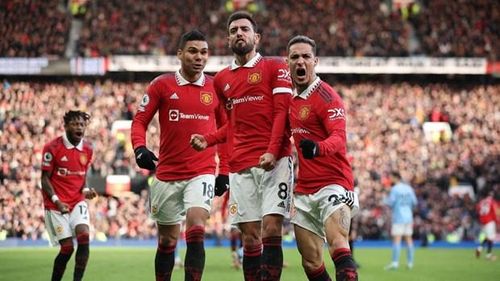 MU đang chơi rất hay trên sân nhà Old Trafford. Ảnh: DM