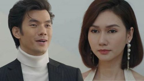 Hương Giang và Nhan Phúc Vinh trong "Đừng làm mẹ cáu".