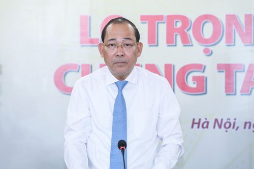 Phó Chủ tịch Hoàng Công Thủy phát biểu khai mạc Tọa đàm.