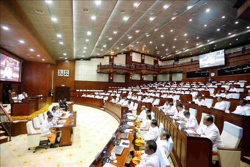 Quang cảnh phiên khai mạc kỳ họp. Ảnh: Huỳnh Thảo/PV TTXVN tại Campuchia