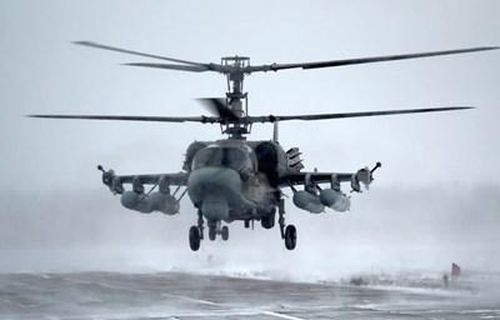 Trực thăng Ka-52 của quân đội Nga đã được nâng cấp lên thành Ka-52M. Ảnh: Asia Times
