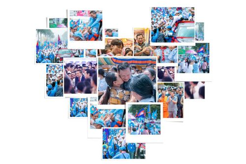Tân Thủ tướng Hun Manet là người rất có sức hút và giành được sự ủng hộ rất lớn từ mọi tầng lớp nhân dân Campuchia. Ảnh: HMN