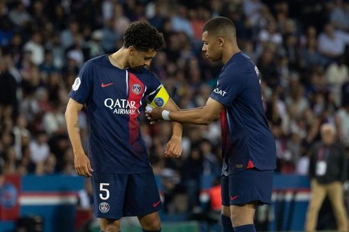 Marquinhos tiếp tục được các đồng đội tín nhiệm đeo băng thủ quân PSG