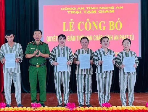 Nhiều phạm nhân đã được giảm án trong đợt đặc xá lần này. Ảnh: TTGCANA