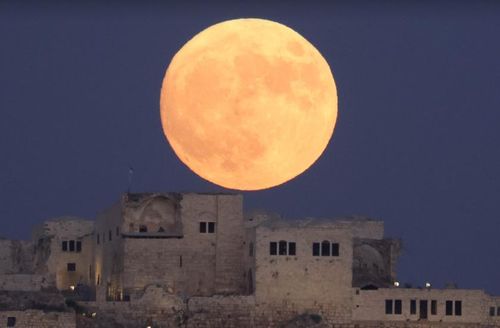Thành phố Rosh HaAyin, Israel. Ảnh: EPA-EFE/Shutterstock