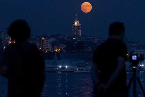 Tháp Galata nổi tiếng ở Istanbul, Thổ Nhĩ Kỳ. Ảnh: Getty Images