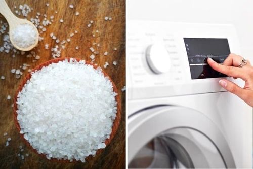 Đổ muối vào máy giặt có tác dụng gì? Làm sạch máy là một trong những lợi ích của mẹo vặt này. (Ảnh: InTheWash)