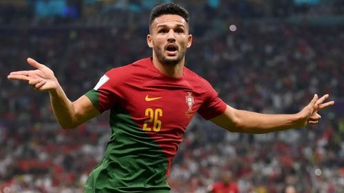 Goncalo Ramos thay thế vai trò của Ronaldo trên hàng công.