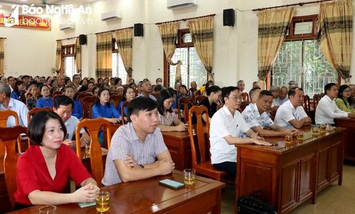 Các đại biểu tham dự hội nghị. Ảnh: Mỹ Hà