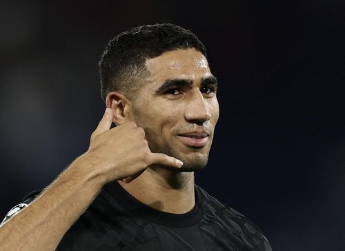 Đến phút 58 PSG có bàn thứ hai, Vitinha bật tường rất hay đưa Hakimi thoát xuống dứt điểm nâng tỷ số lên 2-0