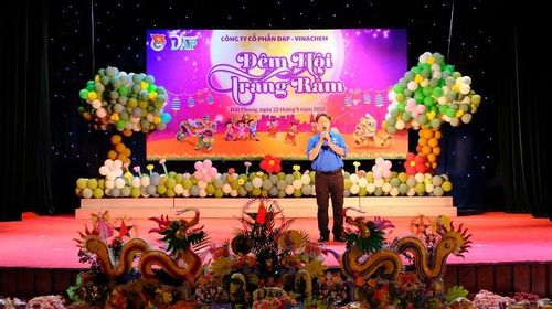 Bí thư đoàn thanh niên Công ty Nguyễn Ánh Dương: Đây là hoạt động có ý nghĩa dành cho tuổi thơ con em cán bộ công nhân viên, đồng thời cũng là động viên tinh thần cho cán bộ công nhân viên trong Công ty